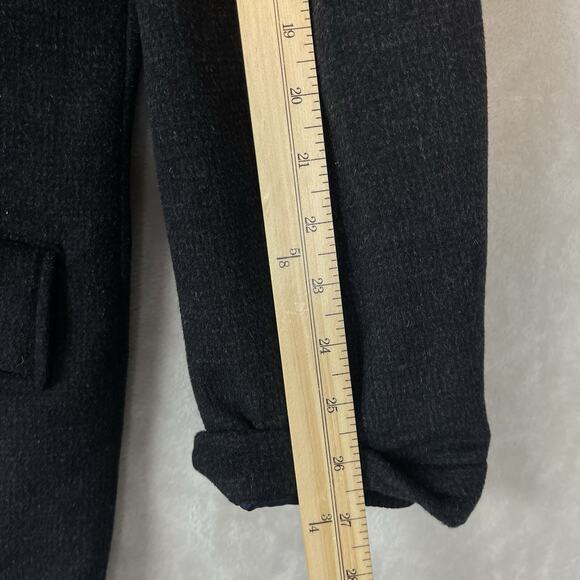 Tommy Hilfiger Men's 40L Wool Mix Overcoat Puffer Quilt Pilot Charcoal *no hood* - Picture 16 of 16